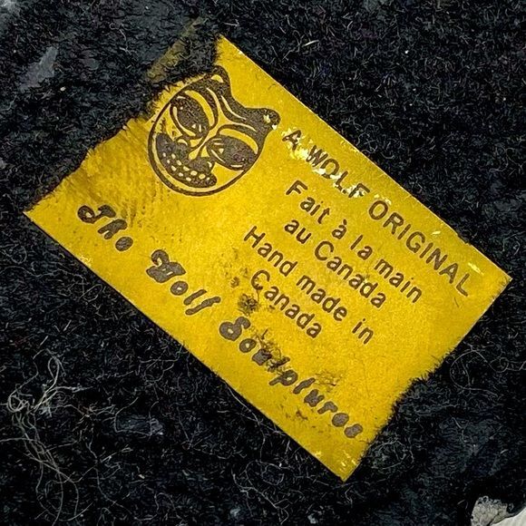 Seals Mom & Baby Carved Figurine Al Wolf Sculptures Canada Inuit Style Mammal - Picture 6 of 7